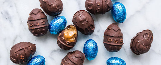 Nut Butter Caramel Eggs