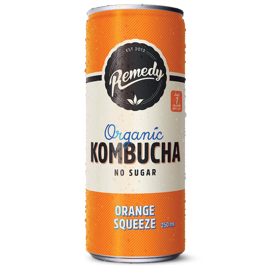 Remedy Kombucha Orange Squeeze