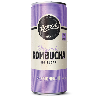 Remedy Kombucha Passionfruit