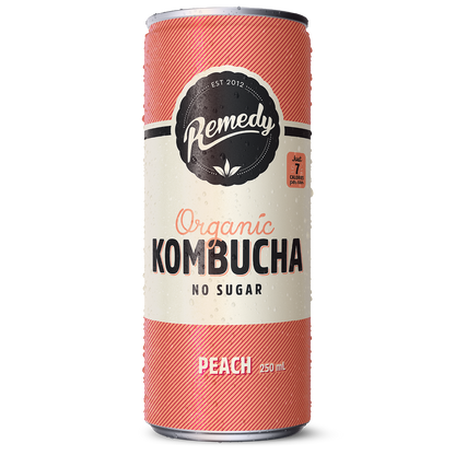 Remedy Kombucha Peach
