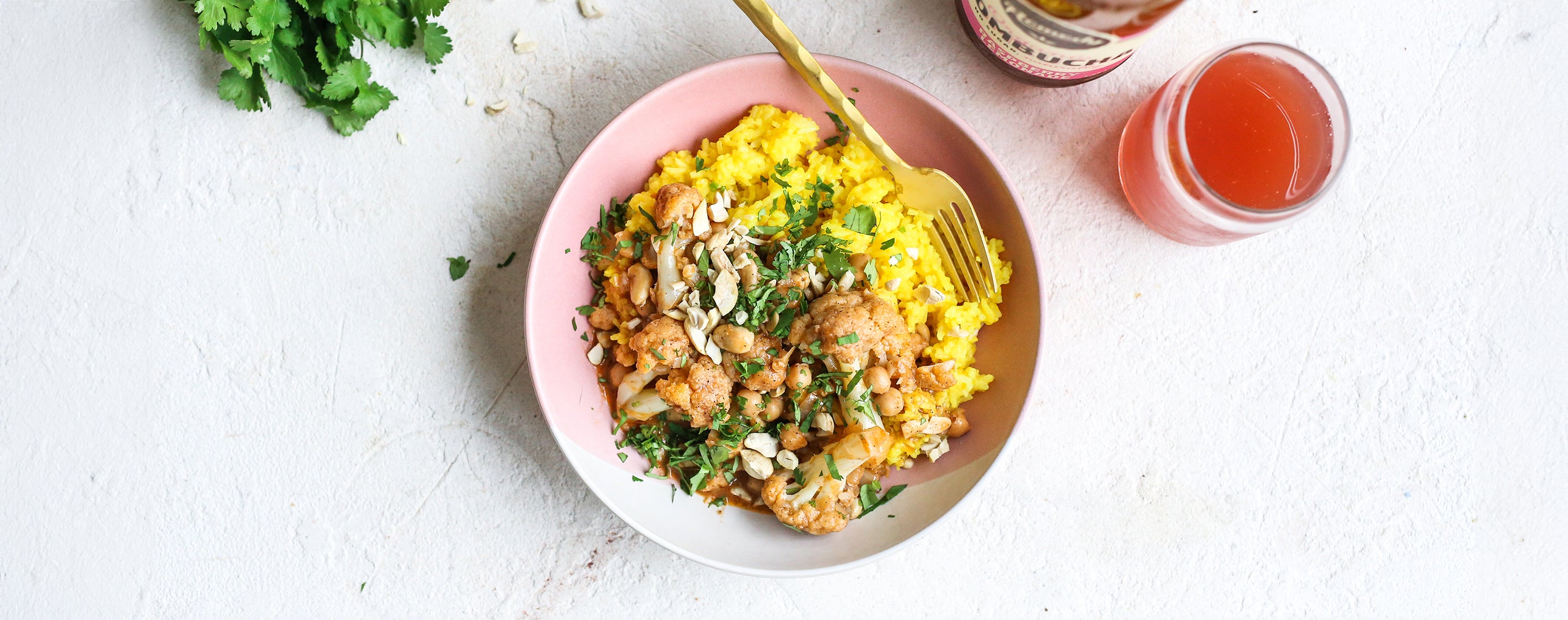 Cauliflower Chickpea Korma Recipe Remedy Drinks