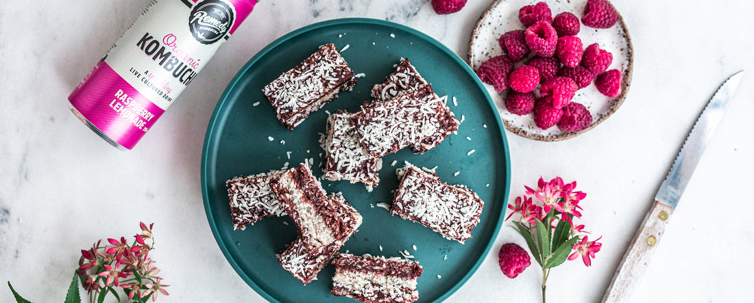 Raw Nut-Free Lamington Slice