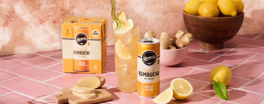 Remedy Ginger Lemon Kombucha