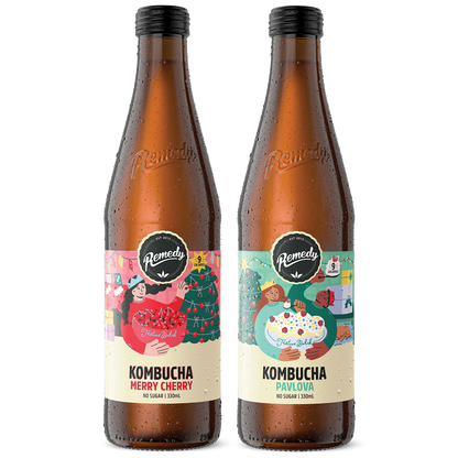 Remedy Kombucha Festive Batch Mixed Case