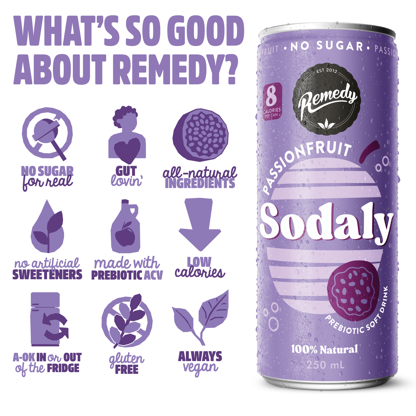 Remedy Sodaly Passionfruit