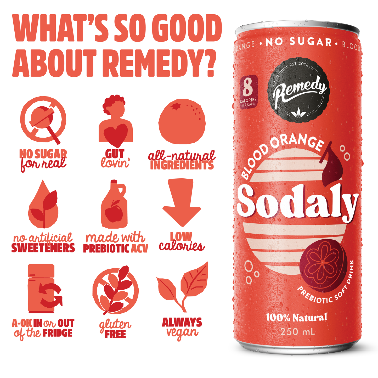 Remedy Sodaly Blood Orange