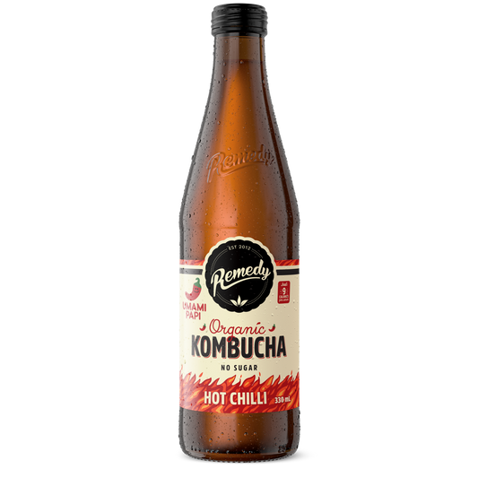 Umami Papi x Remedy Kombucha Hot Chilli
