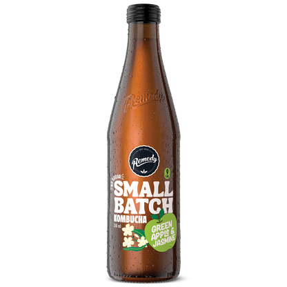 Remedy Kombucha Small Batch Green Apple & Jasmine