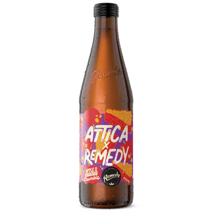 Attica x Remedy Kombucha Apple & Rhubarb Crumble