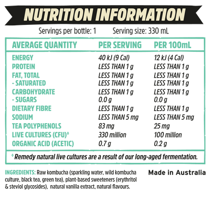 Remedy Kombucha Festive Batch Mixed Case