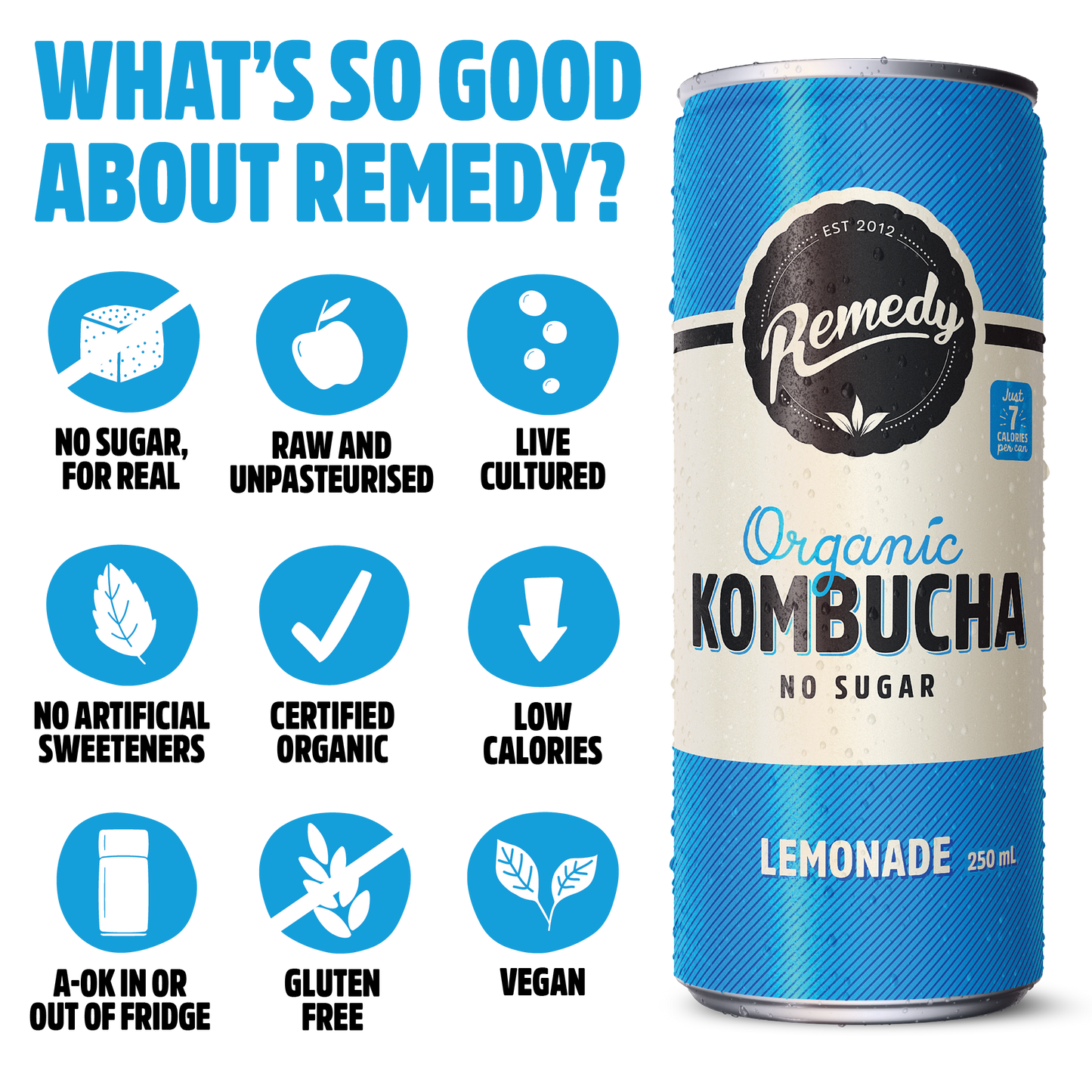 Remedy Kombucha Lemonade