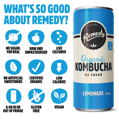 Remedy Kombucha Lemonade