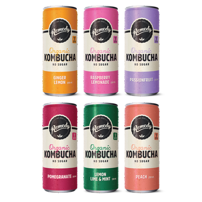 Remedy Kombucha Mixed Case