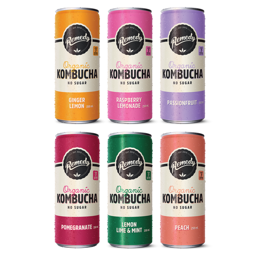 Remedy Kombucha Mixed Case