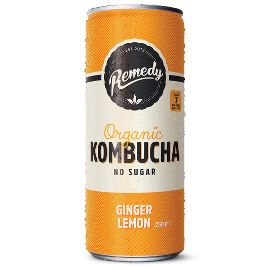 Remedy Kombucha Ginger Lemon