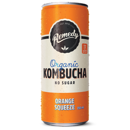 Remedy Kombucha Orange Squeeze