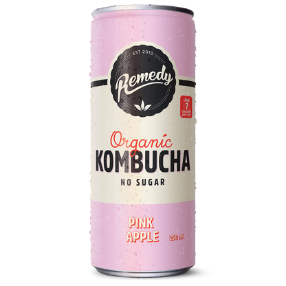 Remedy Kombucha Pink Apple