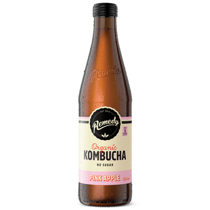 Remedy Kombucha Pink Apple