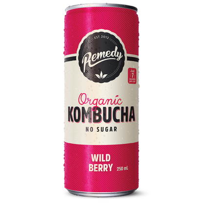 Remedy Kombucha Wild Berry
