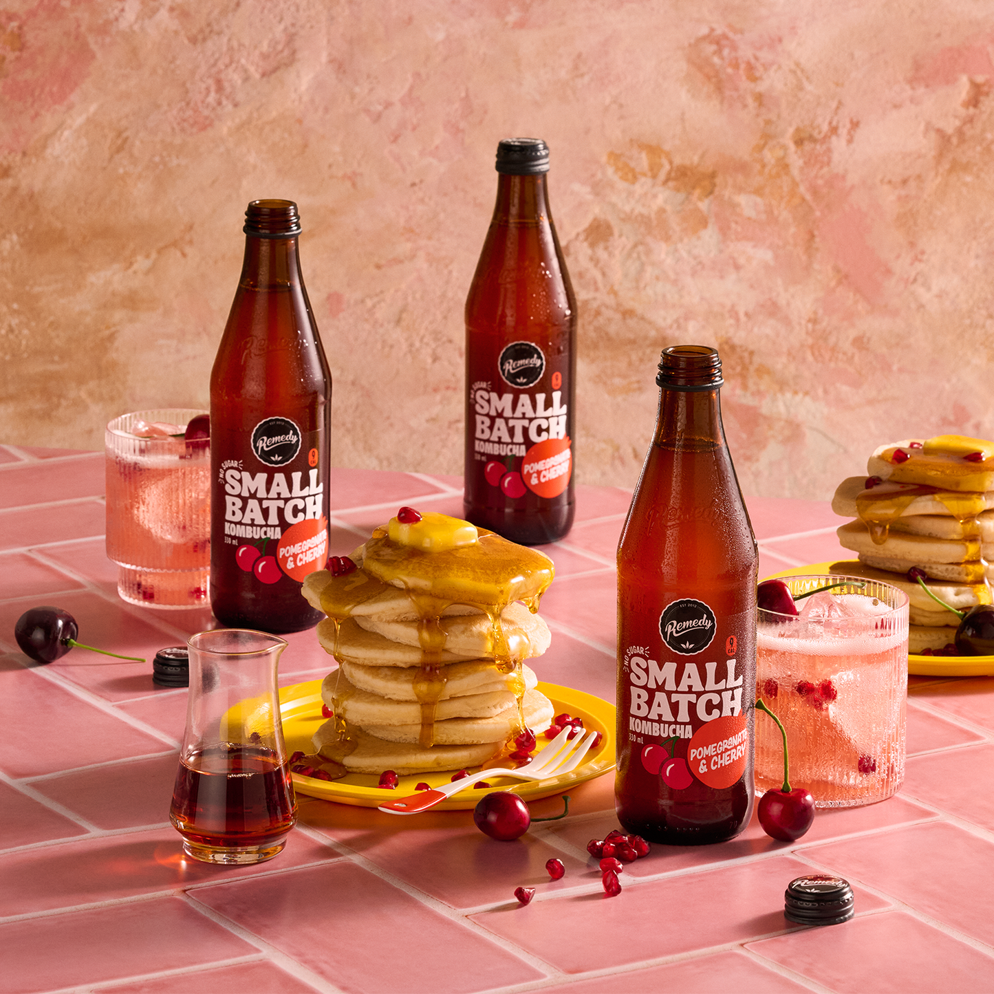 Remedy Kombucha Small Batch Pomegranate & Cherry
