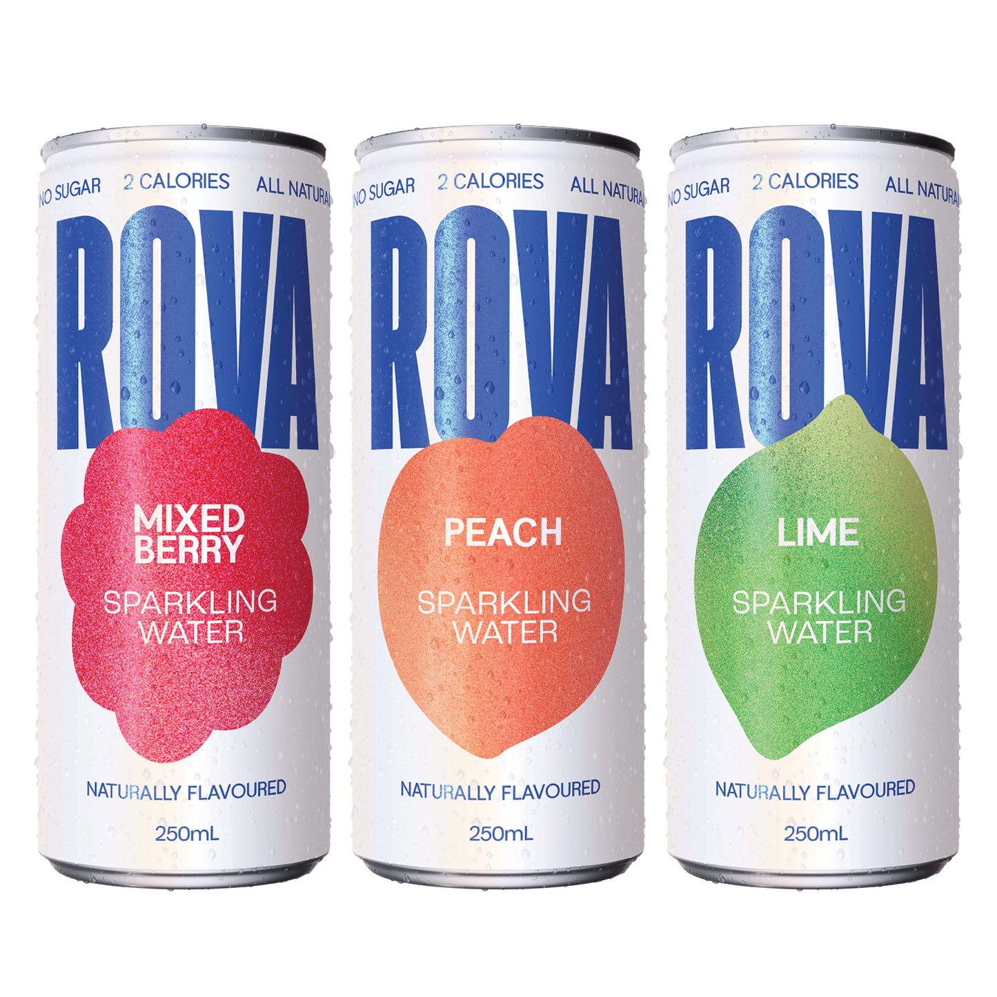 Rova Sparkling Water Bundle - 72 Cans