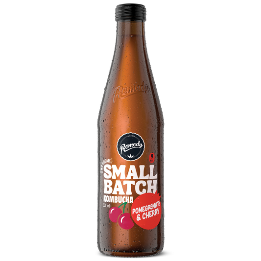 Remedy Kombucha Small Batch Pomegranate & Cherry