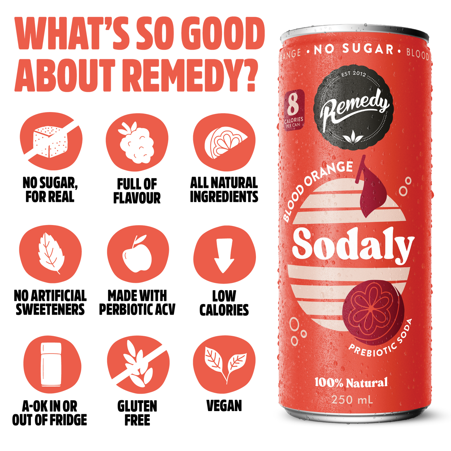 Remedy Sodaly Blood Orange
