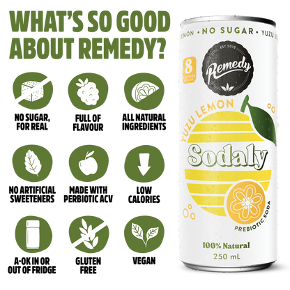 Remedy Sodaly Yuzu Lemon