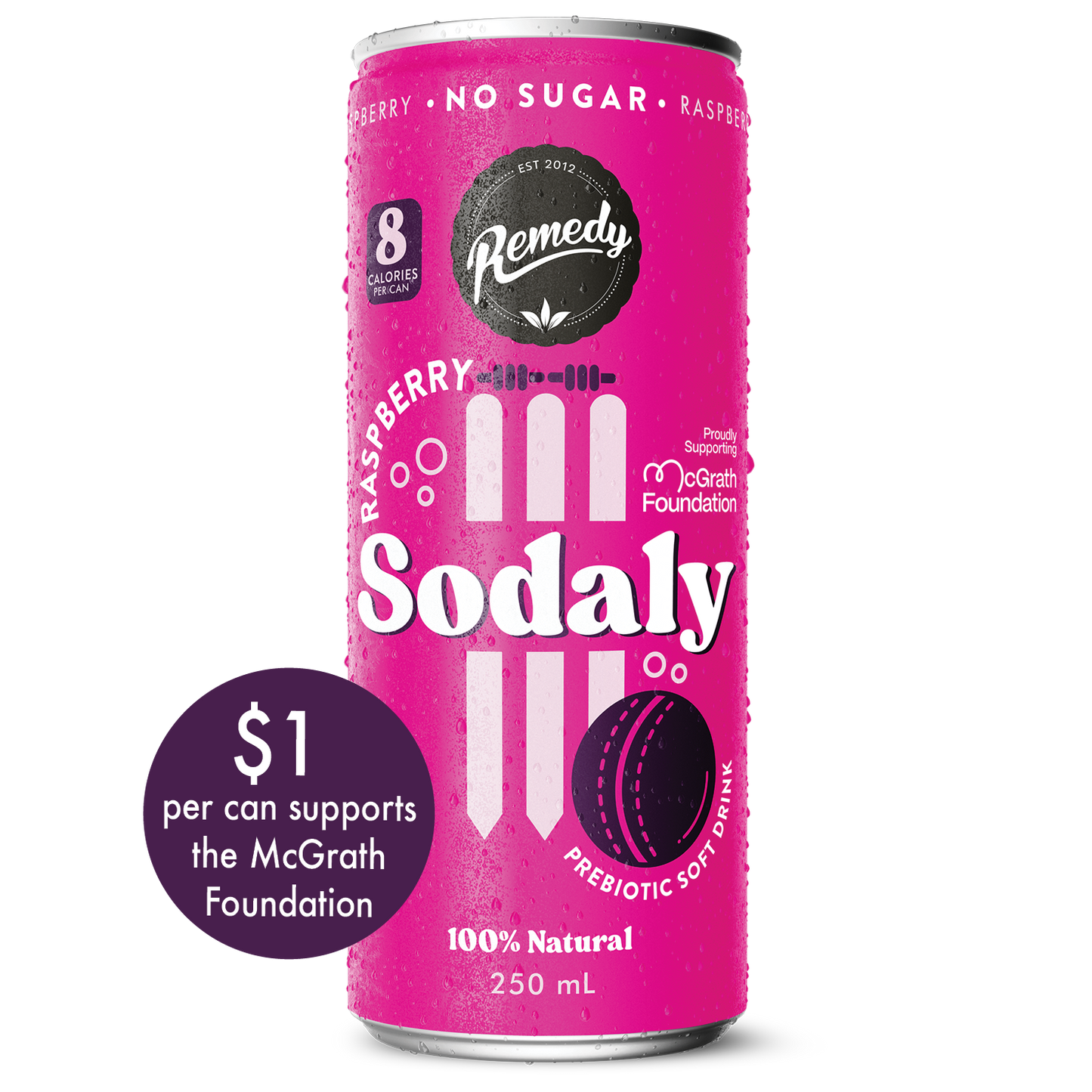 Remedy Sodaly x McGrath Foundation