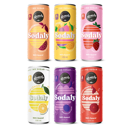 Remedy Sodaly Faves & New Flaves Mixed Case